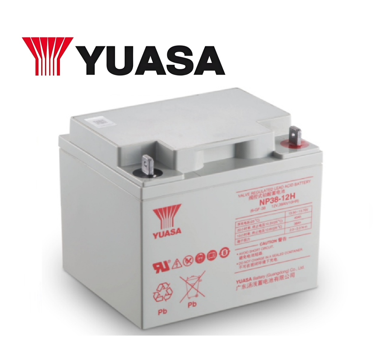 YUASA Battery NP38-12